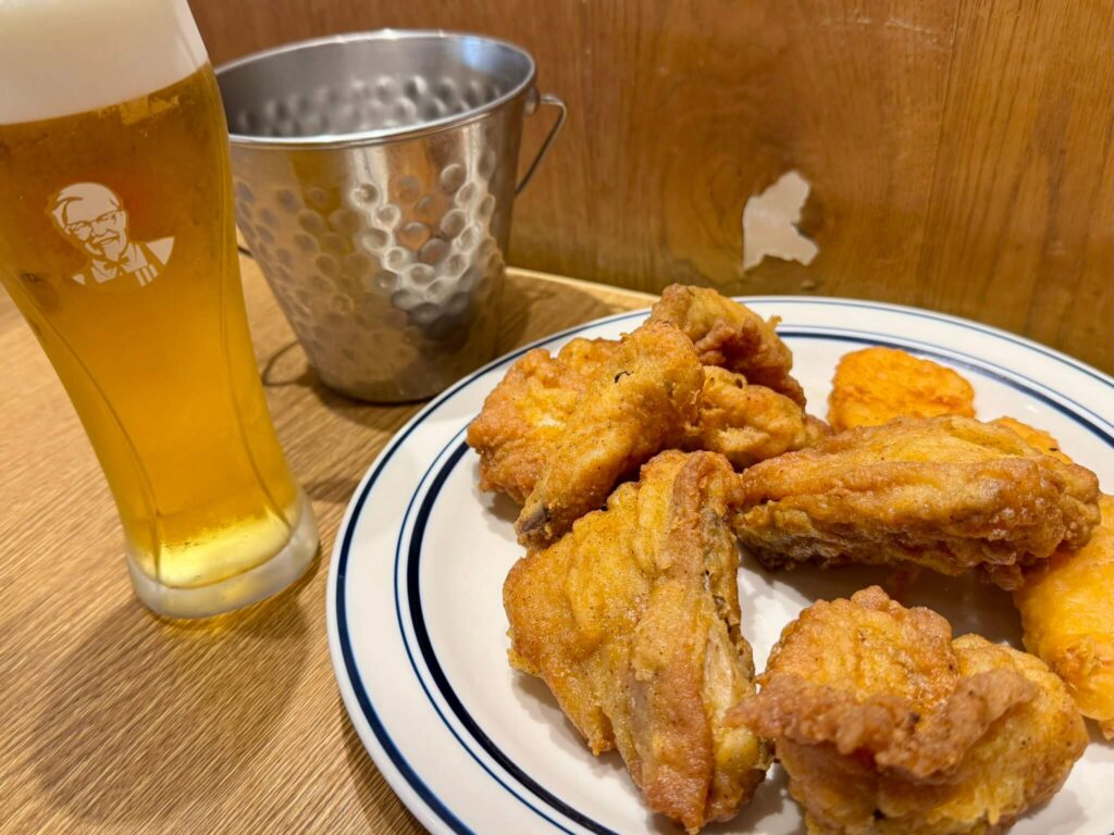 ケンタッキー食べ放題のチキン