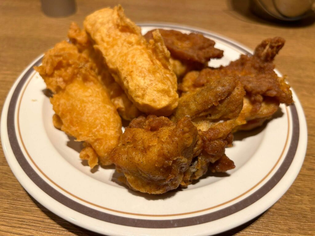 ケンタッキー食べ放題チキンの画像
