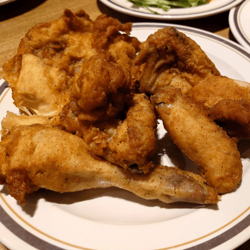 ケンタッキー食べ放題のチキンの画像
