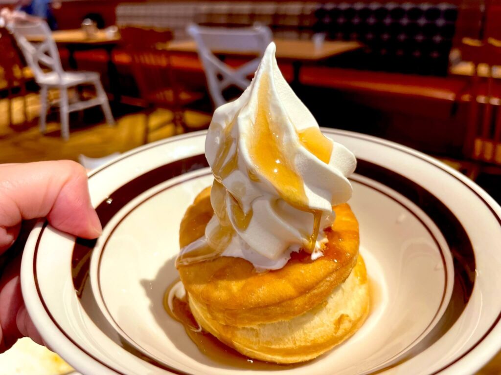 ケンタッキー食べ放題のビスケット